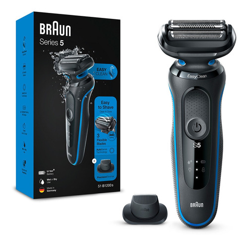 Braun Series 5 Máquina De Afeitar Eléctrica Kit 1 Unidad Color Negro 110V/220V