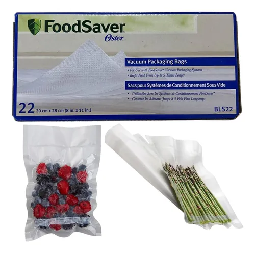 comprar Bolsas Envasado Al Vacío Oster 22 Un 20x28cm Foodsaver Full