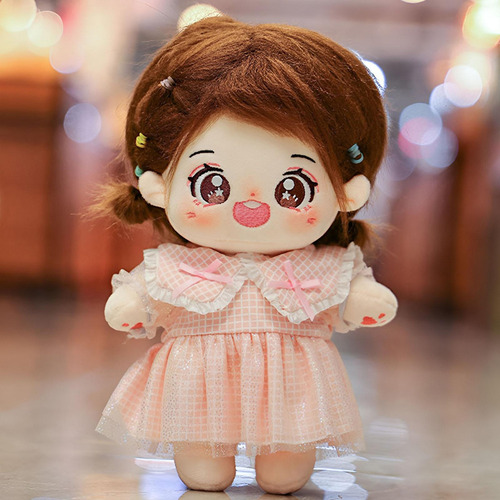 Ac Muñeca De Peluche De Vestir Linda Muñeca De Algodón