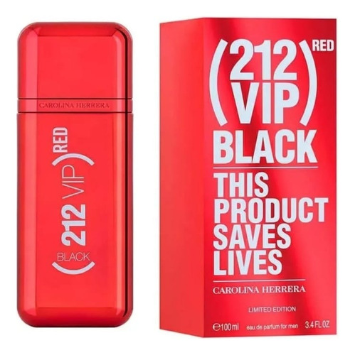 Perfume 212 Vip Red 100 Ml Para Hombre - mL a $3000