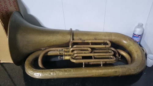 Tuba Bombardão Sib Yamaha Ybb 201 Dourado (Usado)