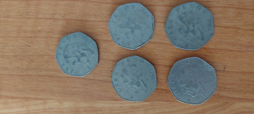 Moneda Mexico Hidalgo Diez Pesos 1982 (Usado)