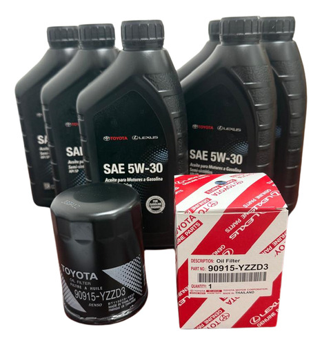 Kit De Aceite Y Filtro Original Toyota Tacoma 2006-2015