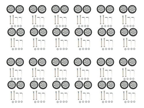 48 Unidades, Accesorios De Equipaje, Ruedas, Maletas, Avione