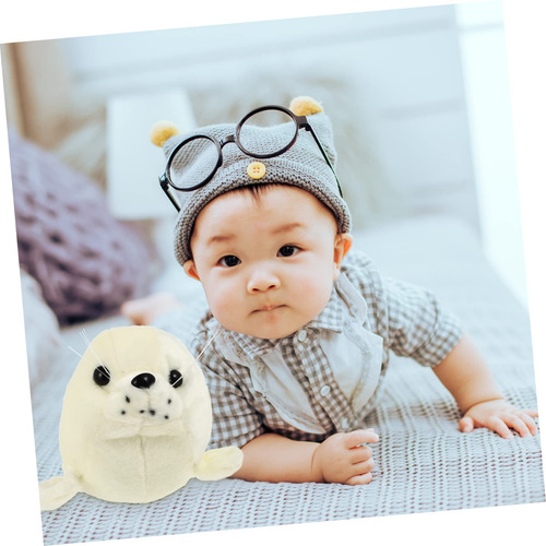 Muñeco De Peluche De Foca Blanca 26cm Juguete Adorable