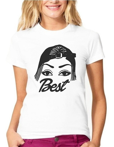 Pack 2 Poleras Best Friends Mejores Amigas Bf Set