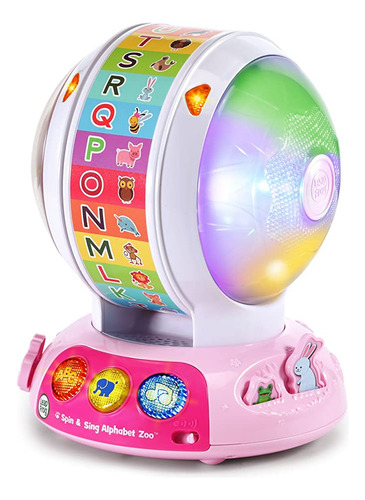 Leapfrog Spin And Sing Alphabet Zoo Juguete Para Niños, Ex.