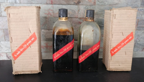 3 Botellas Antiguas Goma Liquida Vegetal Y Tinta Pelikan (Usado)