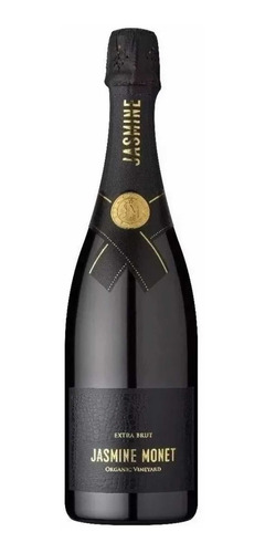 Champagne Jasmine Monet Black Extra Brut Sin Tacc X 750 Ml