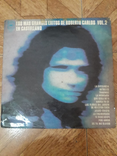 Vinilo Roberto Carlos Grandes Éxitos Vol. 2 Castellano