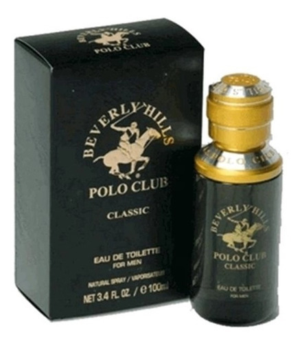 Perfume Masculino Polo Clube Classic Beverly Hills 100 Ml
