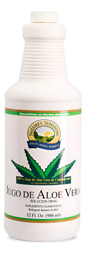 Jugo De Aloe Vera De Nature's Sunshine