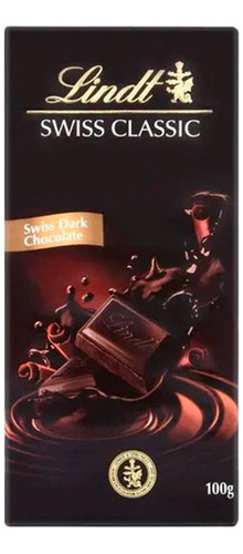 Chocolate Lindt Swiss Dark X100g