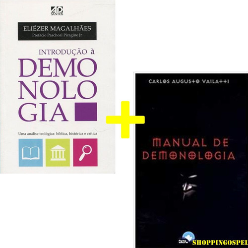 Kit Introdução A Demonologia + Manual De Demonologia
