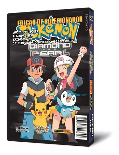 Pokémon 10ª Temporada Completa E Dublada Em Dvd