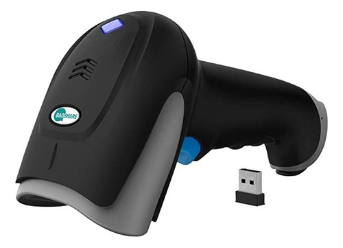 Baoshare Escáner De Código De Barras Inalámbrico, Lector De Código De Barra Láser 1d Dispositivo Inalámbrico De 2,4 Ghz Con Receptor Usb Para Supermercado, Inventario,