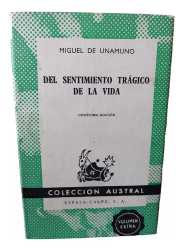 Del Sentimiento Trágico De La Vida