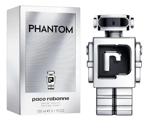 Phantom Eau De Toilette 150 Ml Para Caballero Recargable