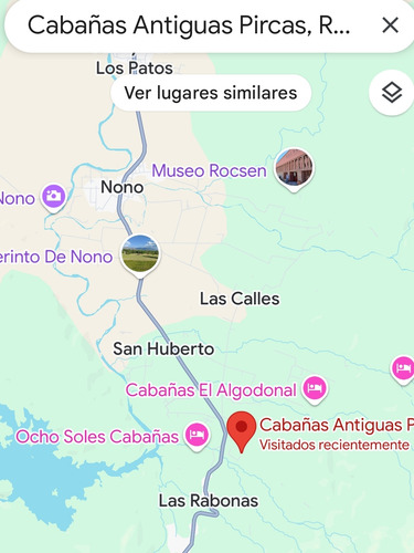 Cabañas Las Rabonas Traslasierra Córdoba Alquiler (no Nono, No Mina Clavero, No San Javier)