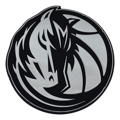 Emblema Cromado 3d De Dallas Mavericks De Nba, 14854