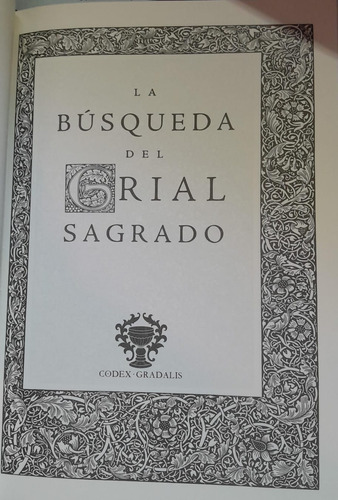La Búsqueda Del Grial Sagrado - Mitos Del Rey Arturo, De . Codex Gradalis Editorial Codex Gradalis, Tapa Dura, Edición En Español,