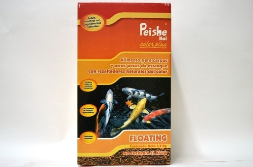 Shulet Peishe Koi Color Plus Alimento Peces Estanque 3,200kg