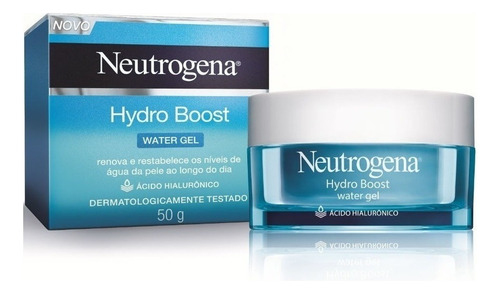Neutrogena Hydroboost Water Gel Hidratante Ácido Hialurônico Momento De Aplicação Dia/noite Tipo De Pele