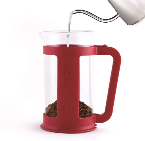 Imagem 2 de 4 de Cafeteira French Press Smart - 350ml Vermelha - Bialetti