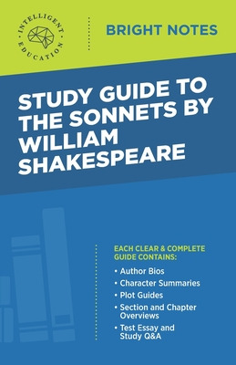 Libro Study Guide To The Sonnets By William Shakespeare -...