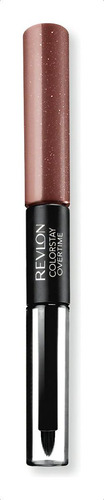 Lápiz labial Revlon Colorstay Overtime Lipcolor 16hs, Faithful Fawn, 320 colores