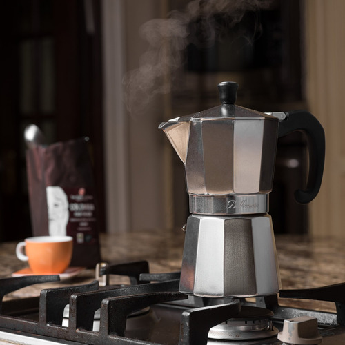 Bellemain - Estufa Para Espresso De 6 Tazas, Moka Pot, Es