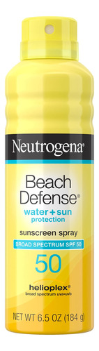 Neutrogena Beach Defense - Protector Solar En Espray, Spf 5.