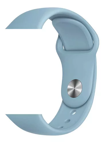 Pulseira Relógio Apple Watch 38Mm/42Mm - 42Mm - Azul-Claro no Shoptime