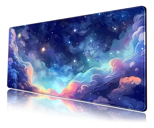Mat De Escritorio De Espacio De Anime Pastel Nebulosa Vista