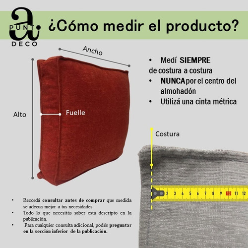 Imagen 6 de 10 de 4 Almohadones 60x60 Ecocuero Para Sillones Cierre Algarrobo