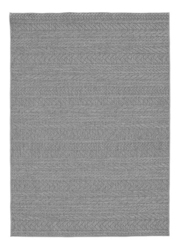 Tapete Decorativo Indoor Outdoor Siros 120x170 Cm Diseño de la tela 6315 gris claro