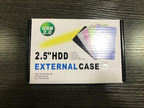 Imagen 6 de 7 de Case Externo Disco Duro Sata Usb 2.0 Portatil Para Laptop