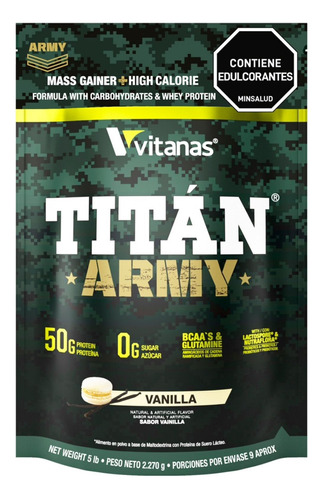 Proteina Titan Army 5 Lb - L a $22800