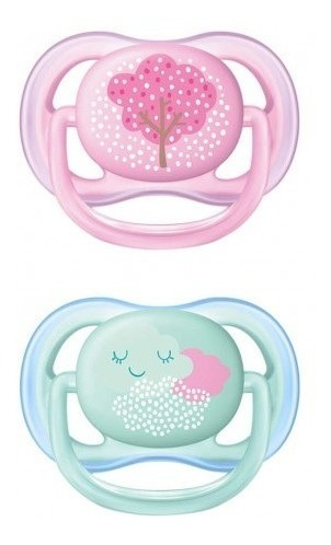 Chupete Ultra Air Philips Avent 0-6 Meses X2 34320