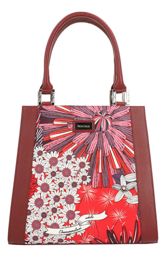 Bolsa Yaab Vino Herbolaria Flores Color P/vrojo