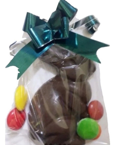 Conejos De Chocolate N°6 Con Rocklets Pascuas Niños Jardines