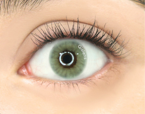 Lente De Contacto Giolens Sweety Crystal Graduado Dura 1 Año Color -3.25
