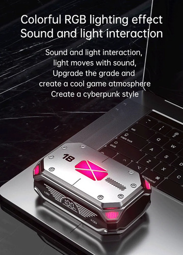 Auriculares Bluetooth Mecha Wind Gaming Tws.