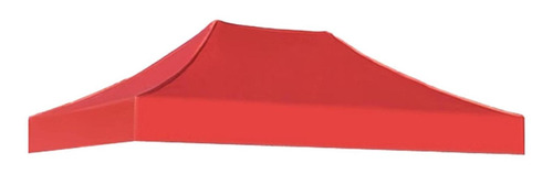 Canopy Top Cover Reemplazo 3x2m Gazebo Cover Para Patio Rojo