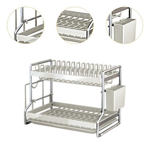 Escurridor De Platos De Cocina, Escurridor De Platos Para El
