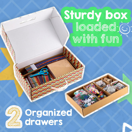 Craft Kit A&r Co. Más De 3000 Unidades Con 99 Libros De Acti