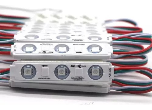 20 Módulos Led Pixel Ws2811 Rgb 5050 12v Programable Paquete