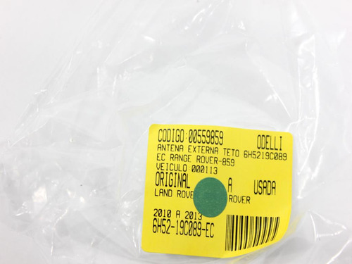 Antena Externa Teto 6h5219c089ec Range Rover 10/13 Us (859) (Usado)