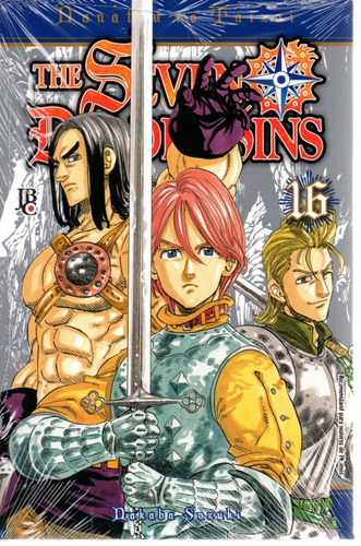 The Seven Deadly Sins N° 16 - Nanatsu No Taizai - Em Português - Editora Jbc - Formato 13,5 X 20,5 - Capa Mole - Bonellihq Cx471  J23