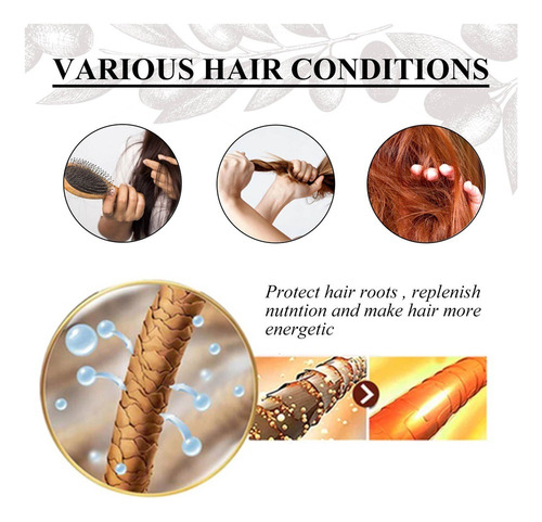 3×aceite Nuez Marroquí Para Cabello, Piel Y Uñas Para Repar